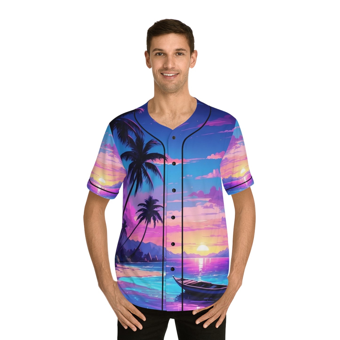 Men's Baseball Jersey (AOP)